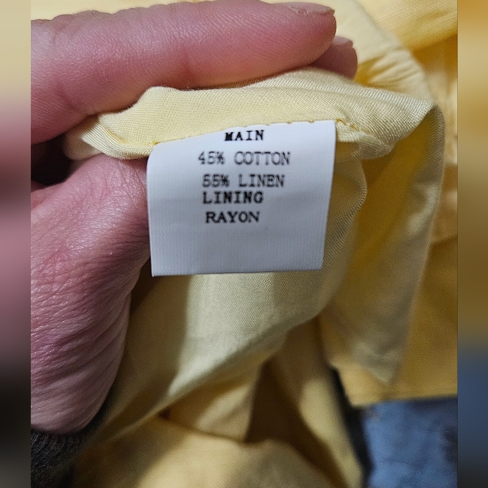 FORTUNATE ONE Beginning of Love Dress Yellow. Size Small - Picture 11 of 11